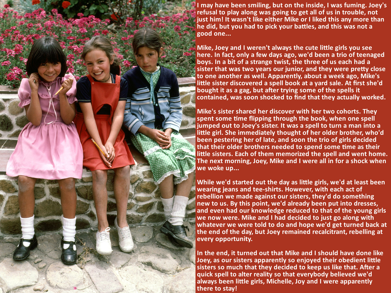 from Ezra tg captions young little girls blogs dating over 50